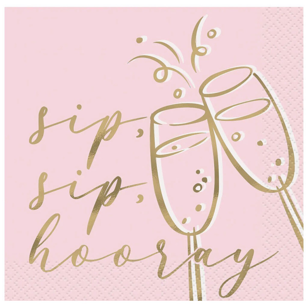 Bachelorette Beverage Napkins 2ply 16ct