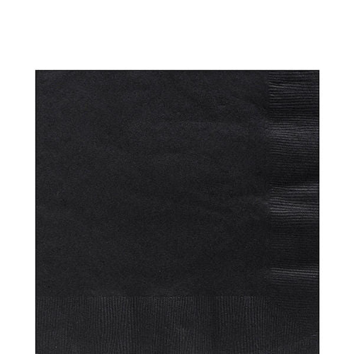 Black Lunch Napkins | 40ct