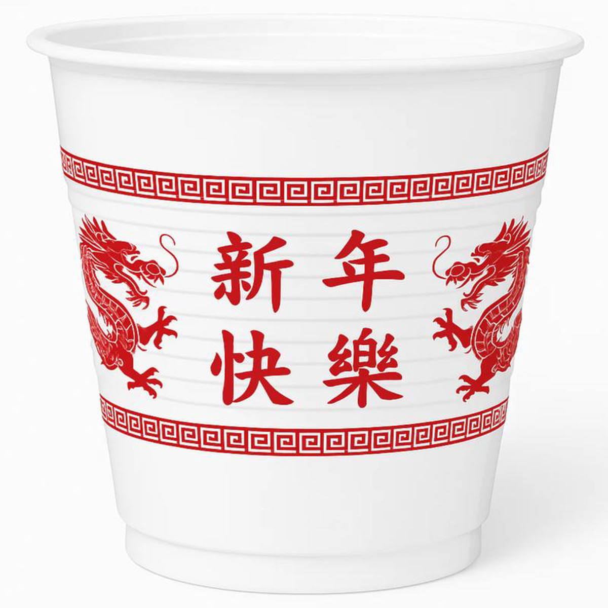 Chinese New Year 16 oz Plastic Cups