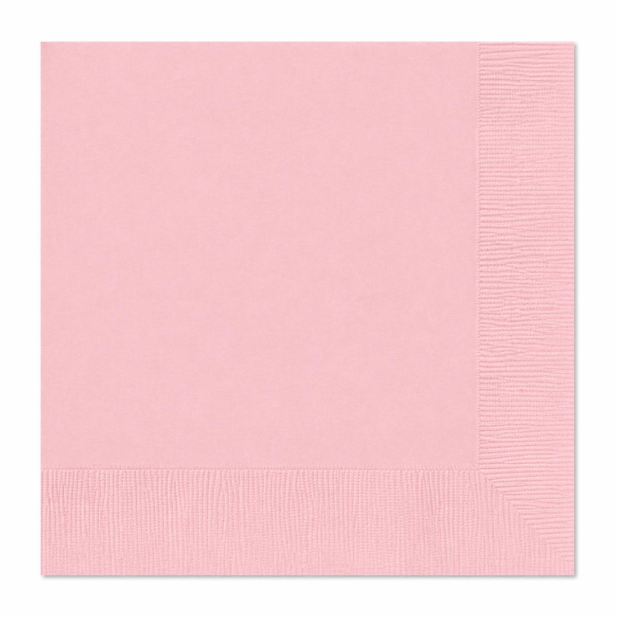 Classic Pink Beverage Napkin | 50ct