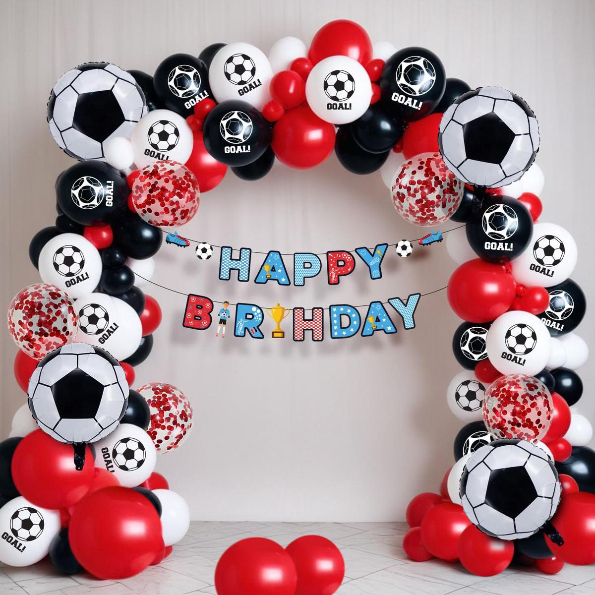 Football Theme Birthday Decoration Kit for Boys 41 Pcs