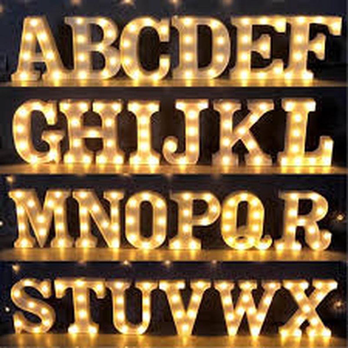 LIGHT LETTER F