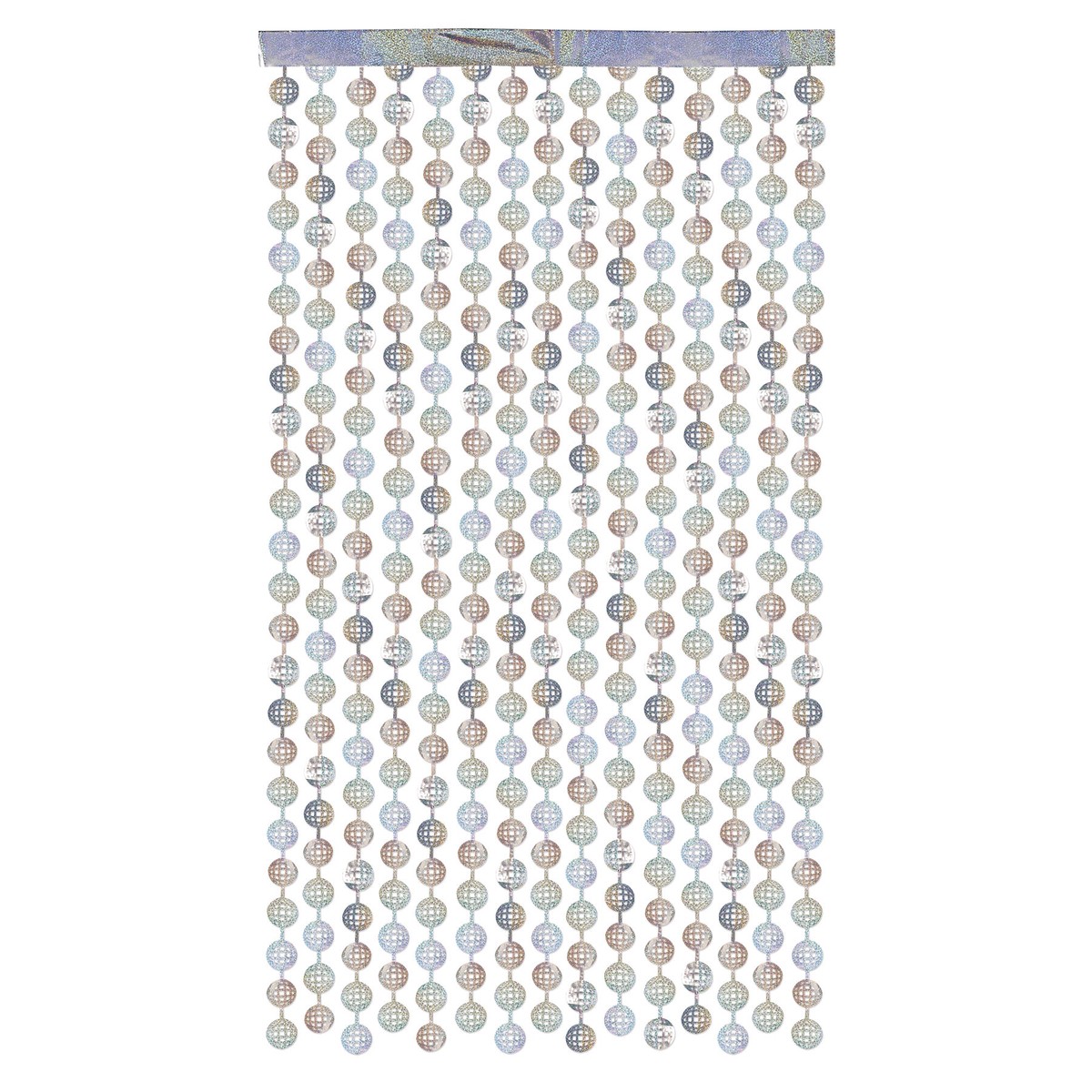 Metallic Disco Ball Curtain | 1ct