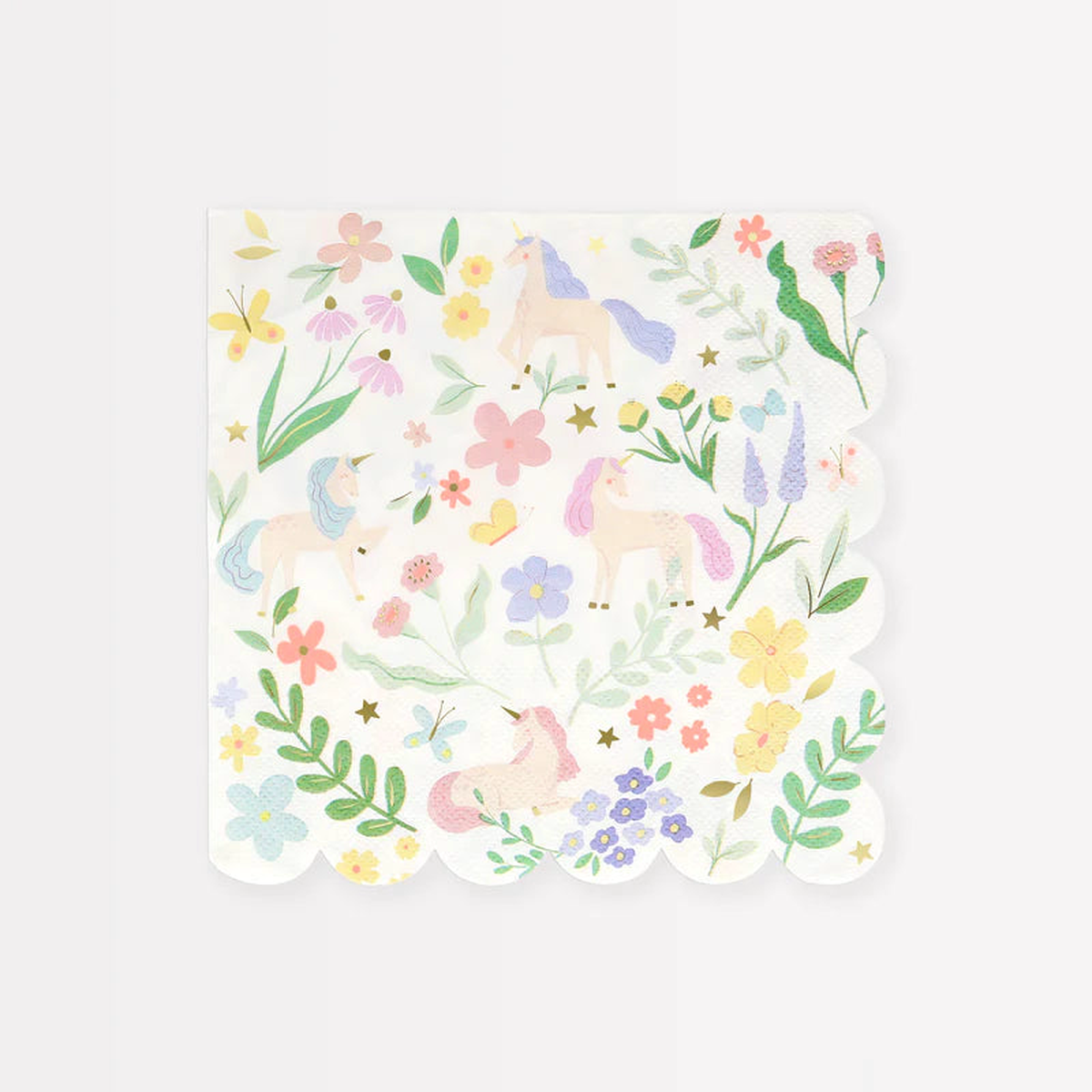 MM: Meadow Unicorns Large Napkins - 16 Pieces
