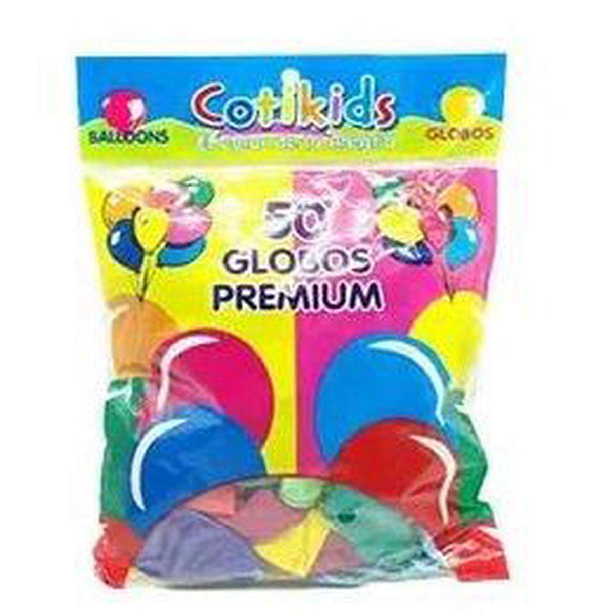 Party Metallic Balloons, 50Pk