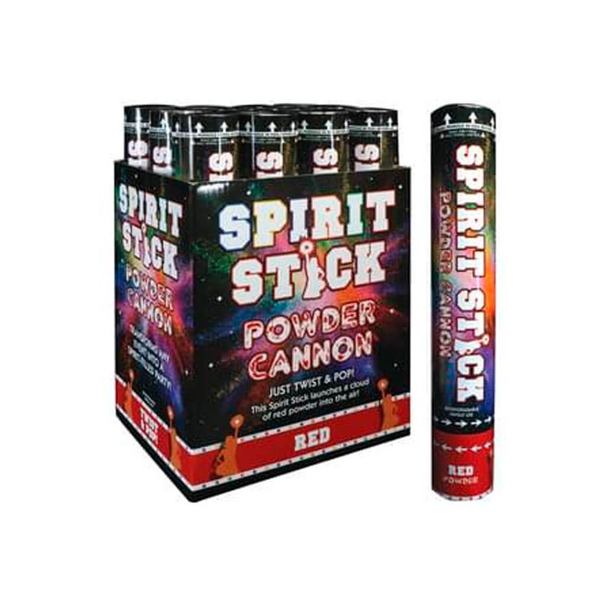 Powder Spirit Stick Cannon 12in