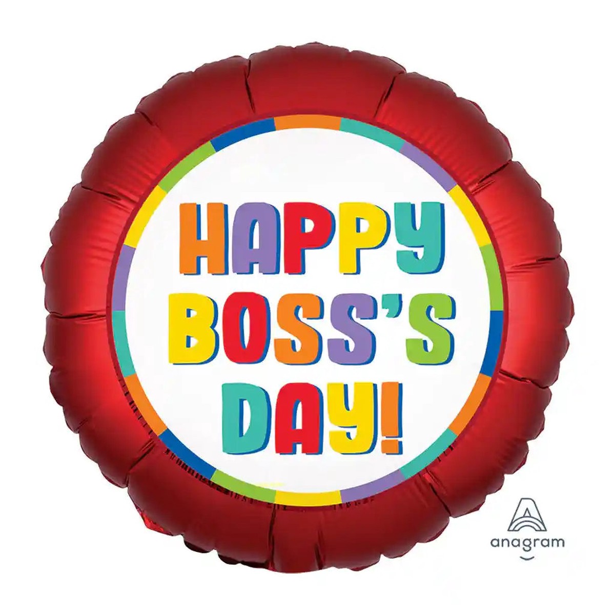 Satin Bosss Day Foil Balloon 18in