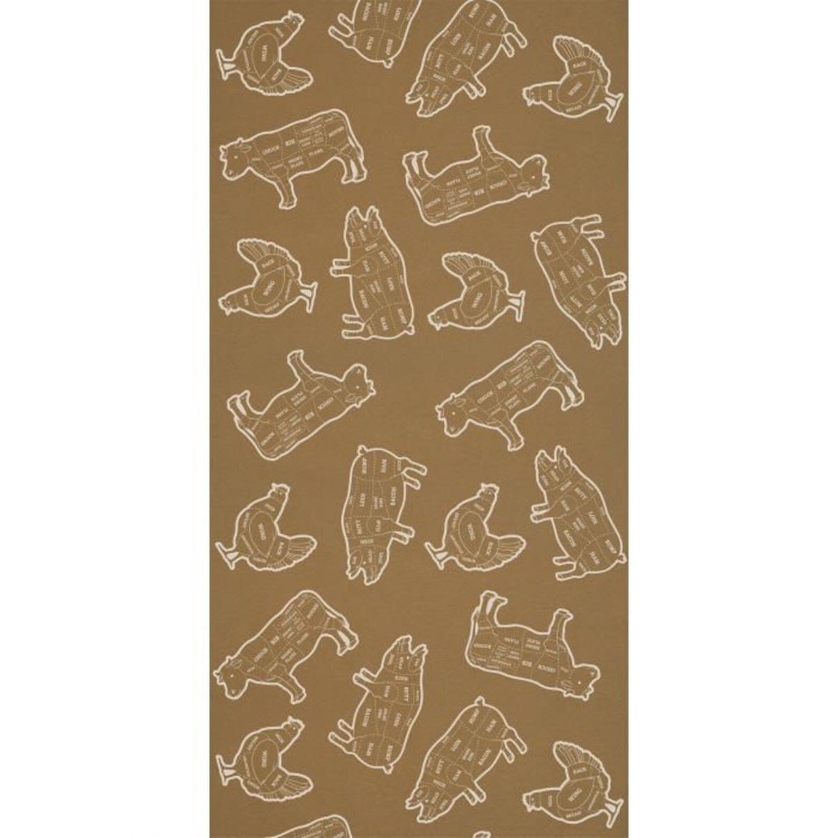 BBQ Kraft Table Roll