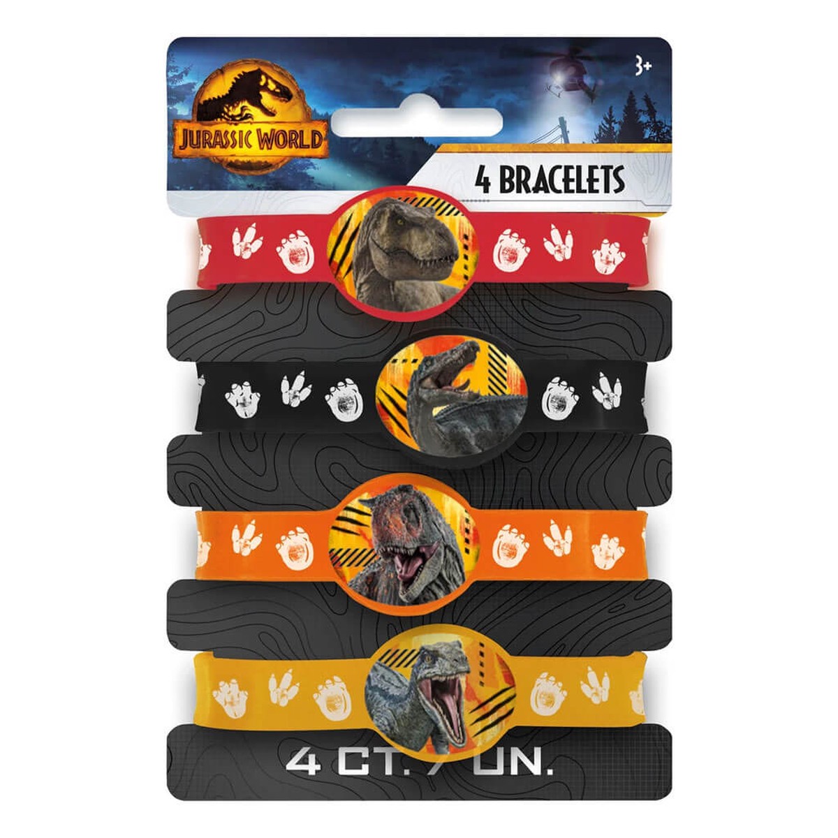 Jurassic World 3 Strech Bracelet 4ct