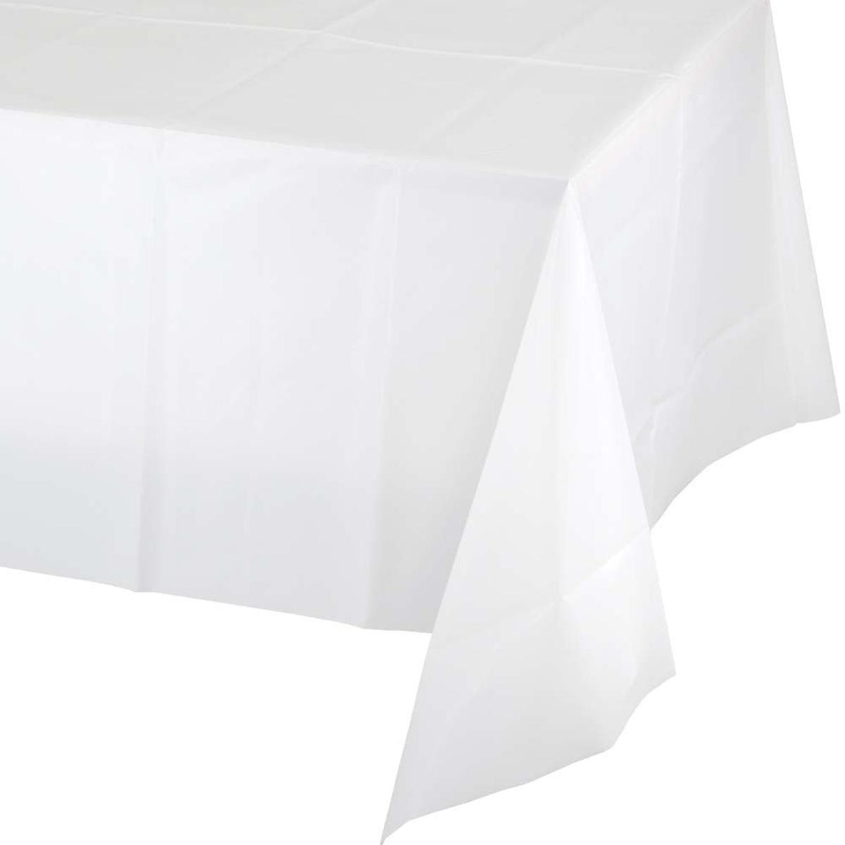 White Tablecover 54"x108" | 1ct