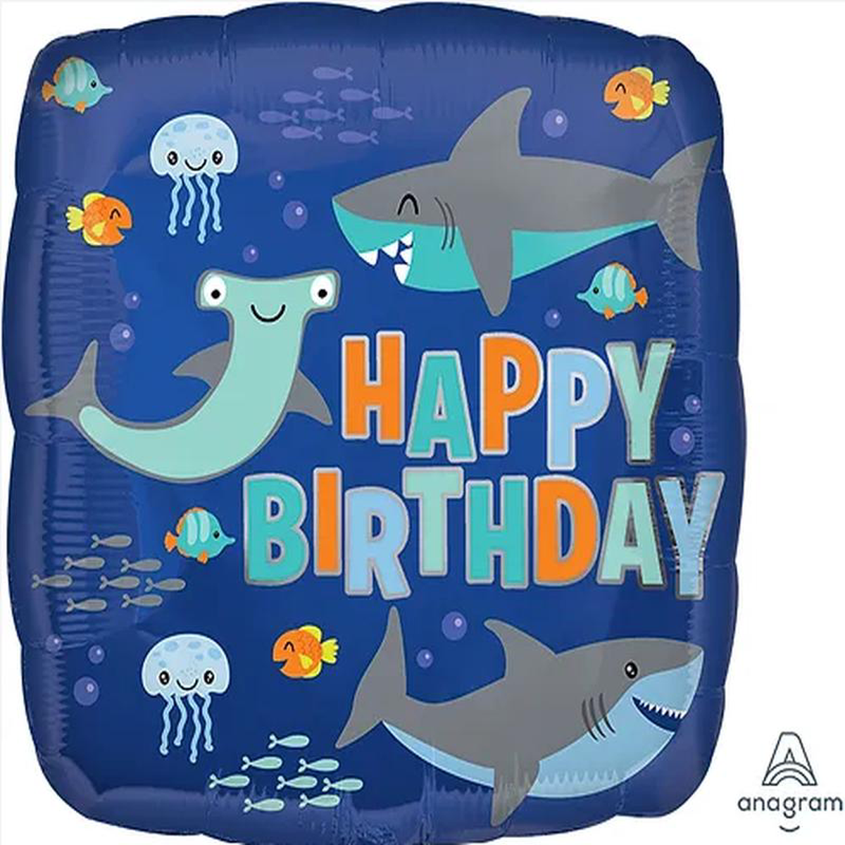 188243 HAPPY BDAY SHARKS