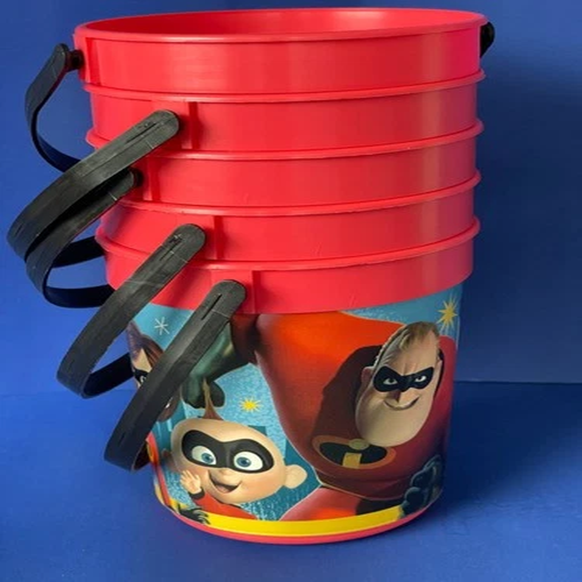 5x Small Treats Buckets, Treat Bag, Incredibles Candy Basket,  5''x5''