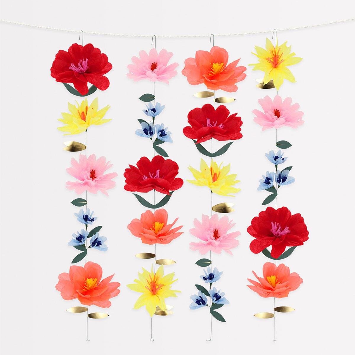 Bright Flower Wall