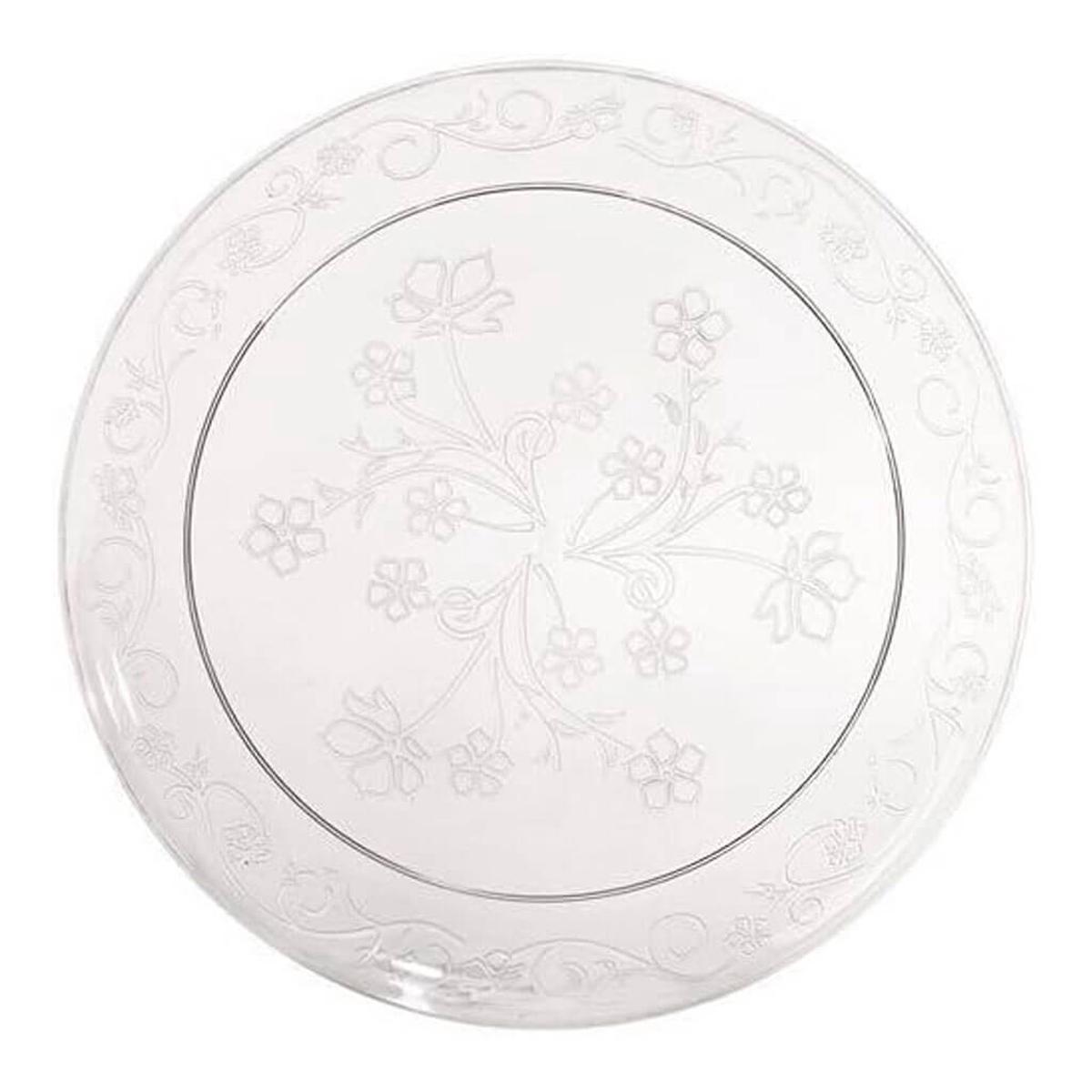 D'Vine Clear Plate 9in, 20ct