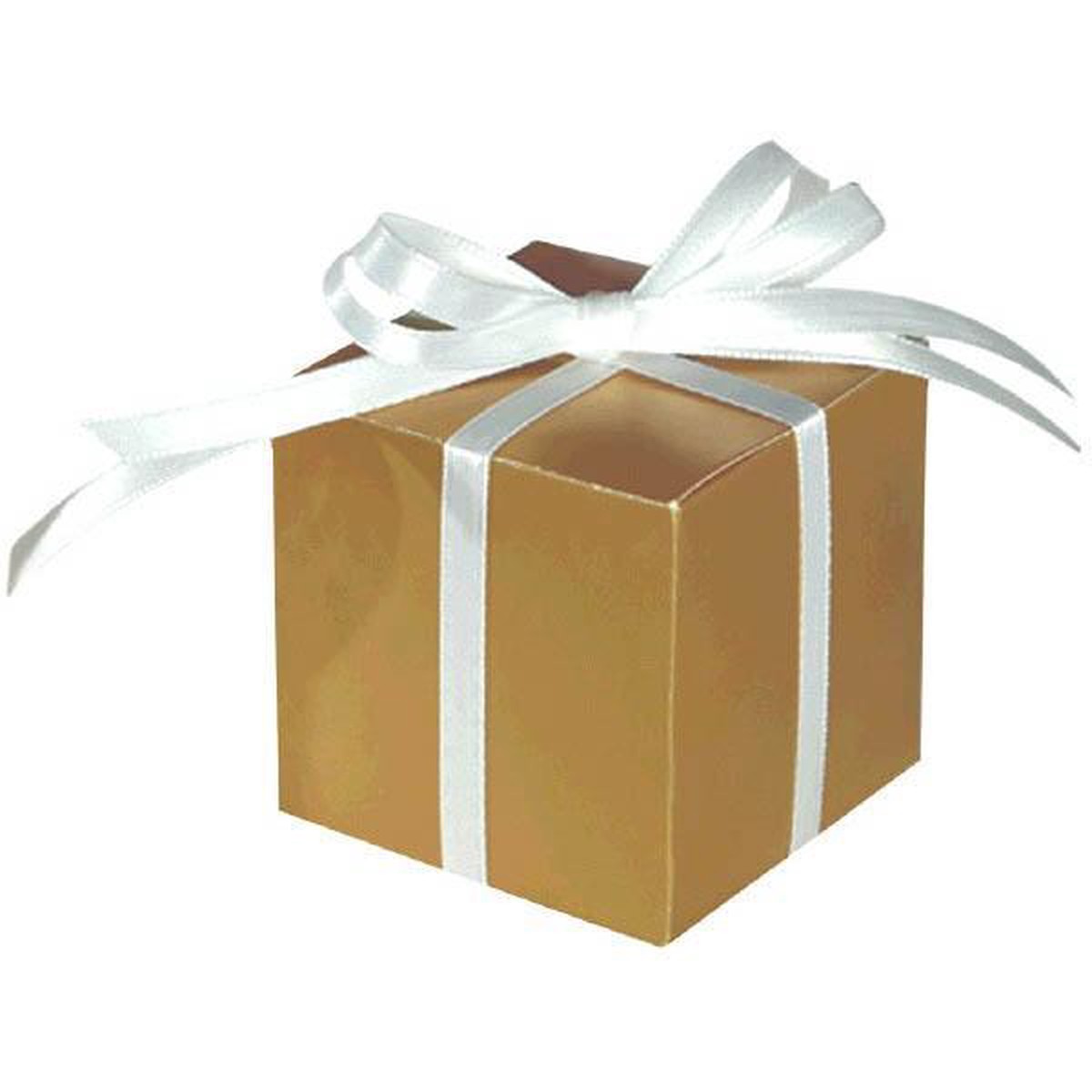 Favor Boxes - Gold 100/pkg