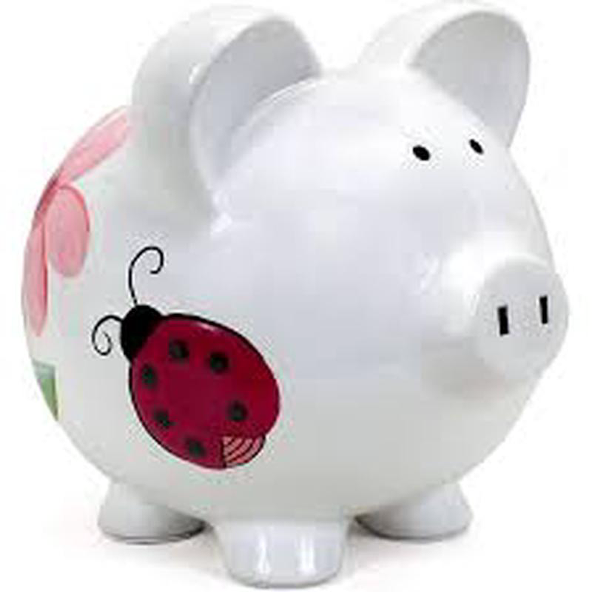 PIGGY BANK LADY BUG