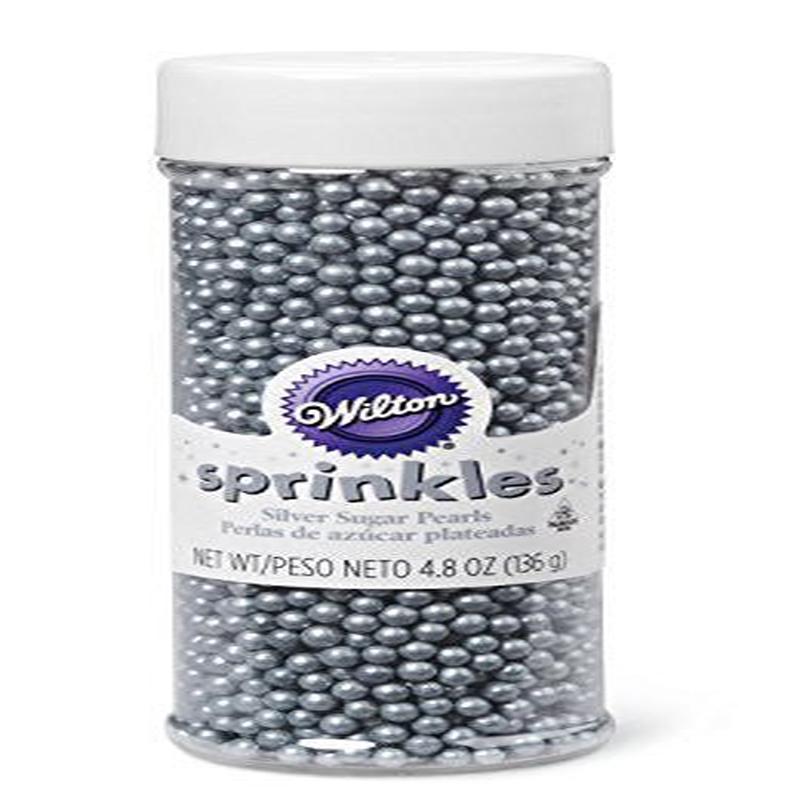 Silver Sugar Pearls | 5 Oz.