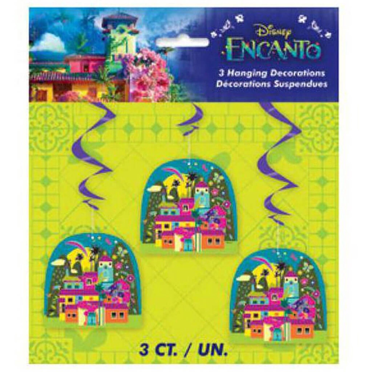 Encanto Hanging Swirl 26in 3ct
