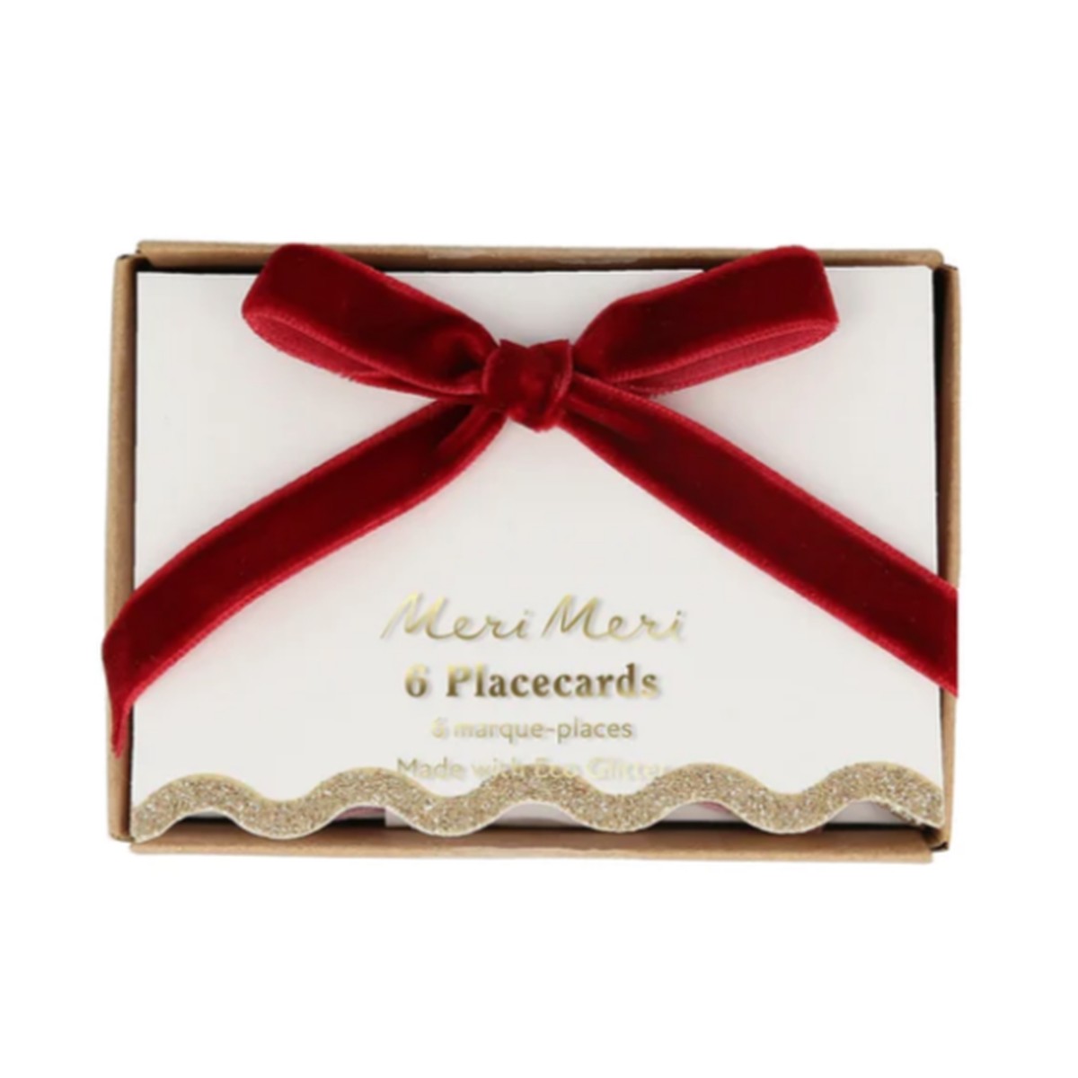 Velvet Bow Place Cards (8pk)