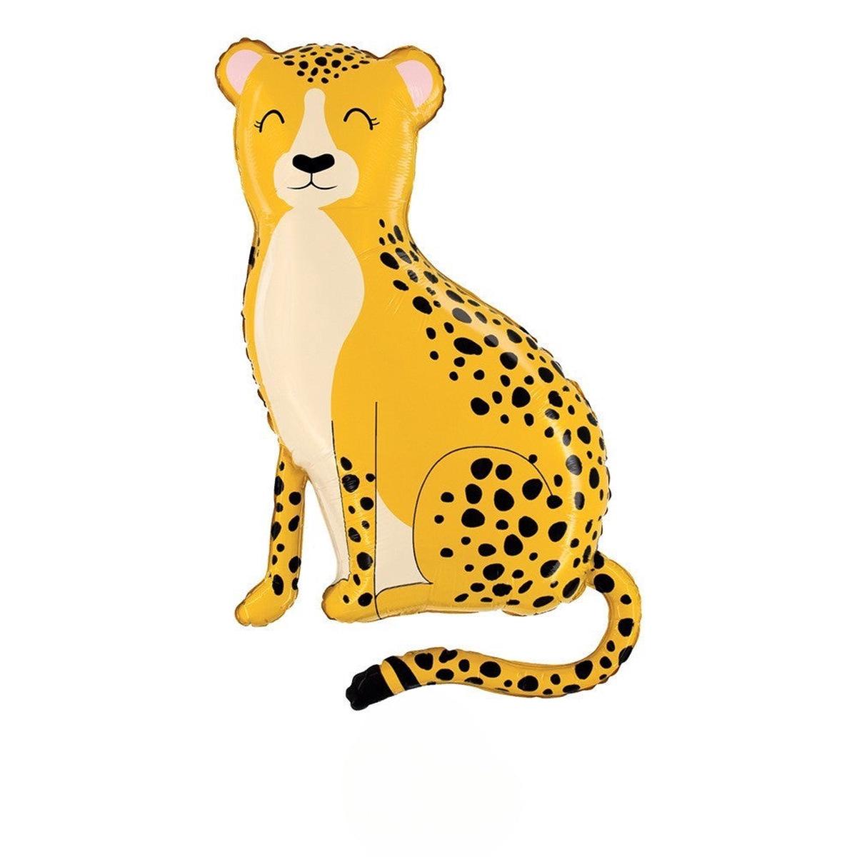 Leopard Helium Filled Foil Balloon - Animal-Themed Perfect for any special occasions