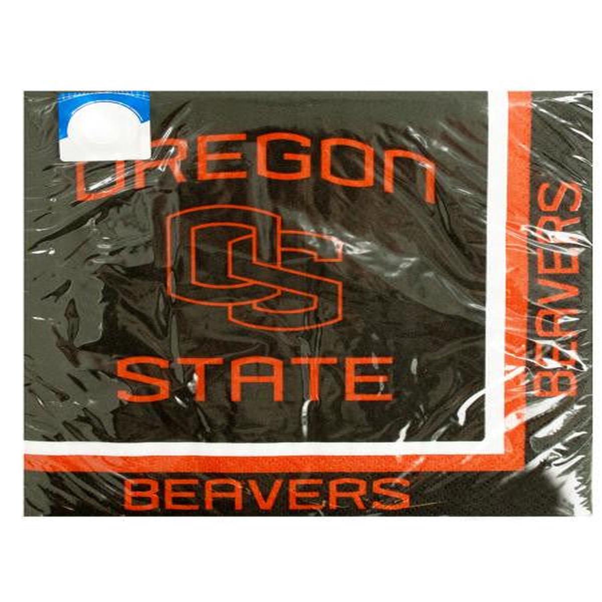Oregon State Beavers Lunch Napkins (Available in a pack of 24)
