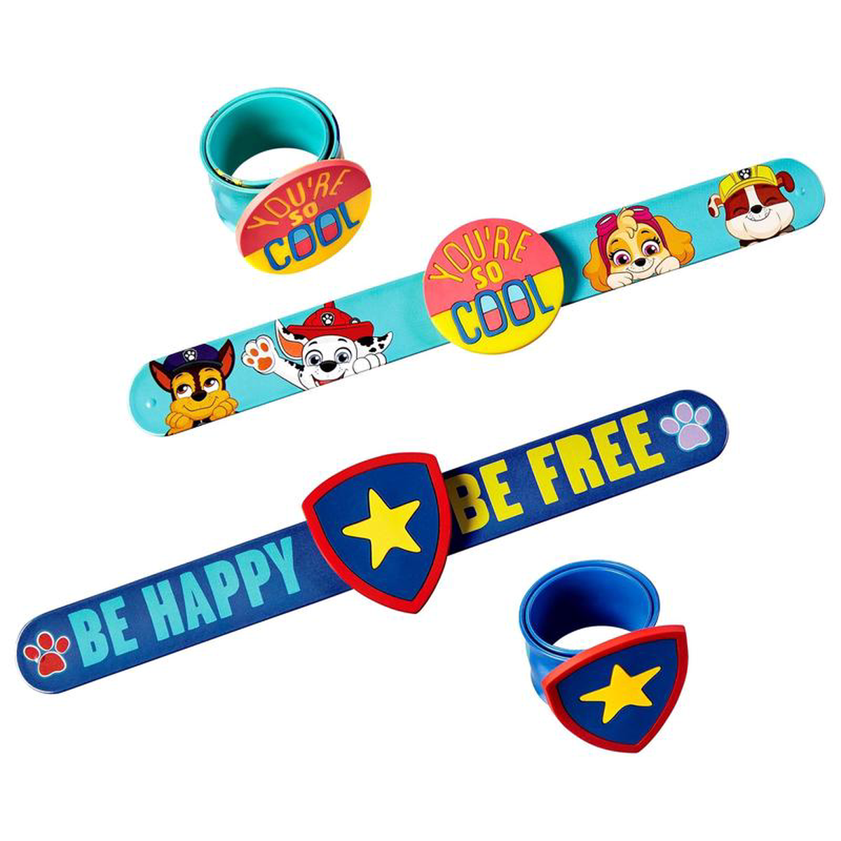 Paw Patrol Slap Bracelet 8211 Assorted