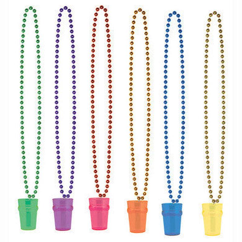 Beads With Glass - Assorted Colors