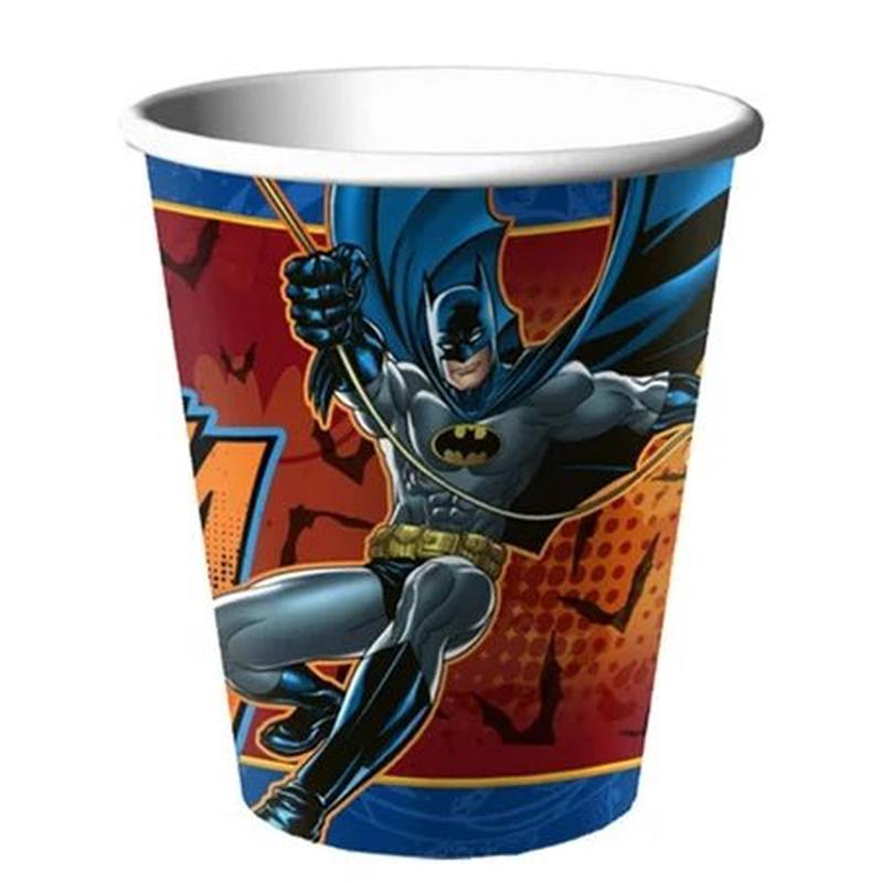 9oz Paper Cups - Batman Heroes and Villains (8ct) - Hallmark