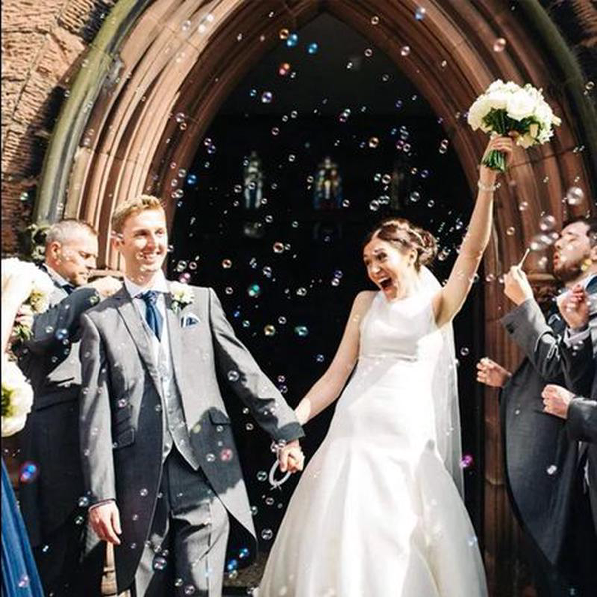 Bride 038 Groom Bubbles 24pcs 06oz