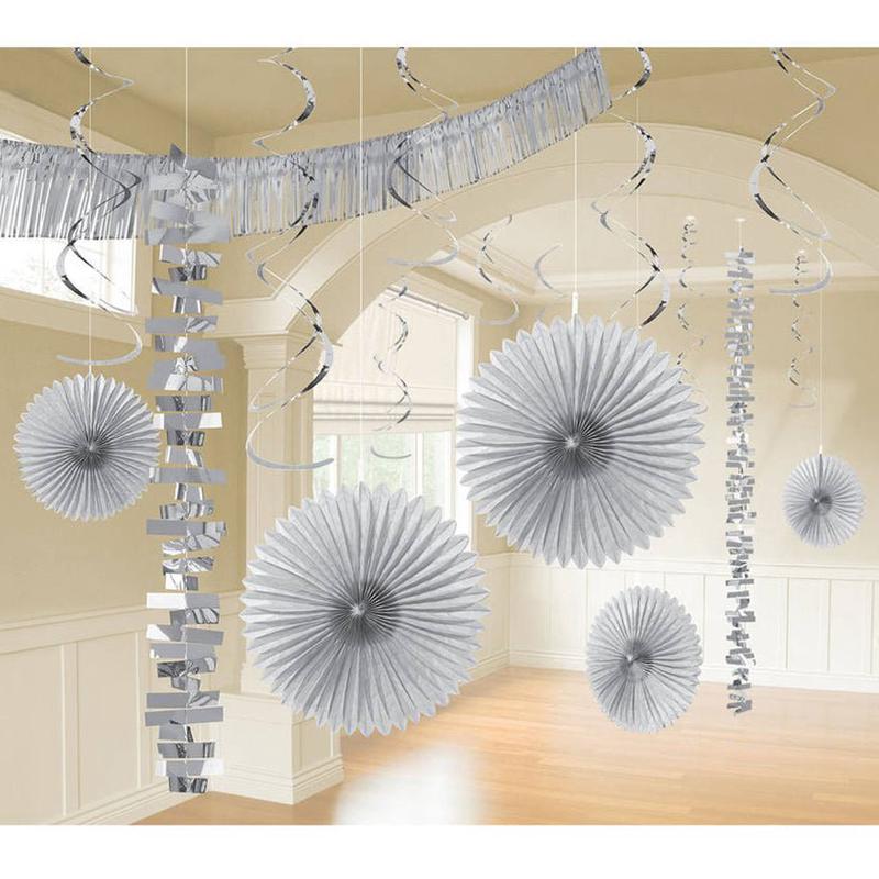 Decorating Kit - Silver (18ct) - Amscan