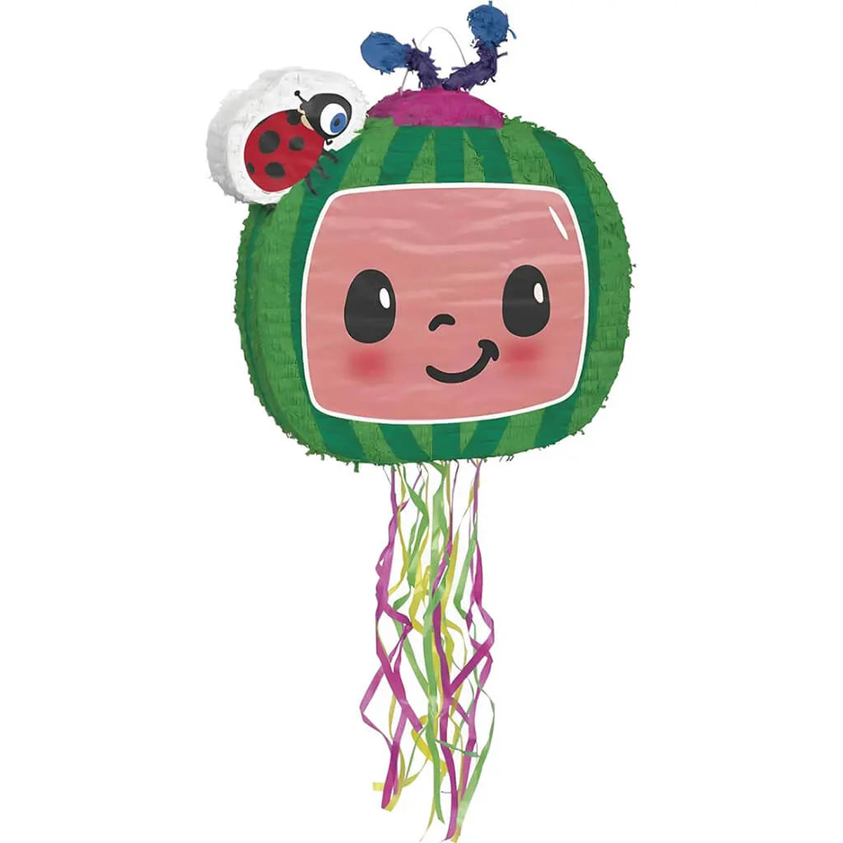 Cocomelon Shaped Drum Pull Pinata