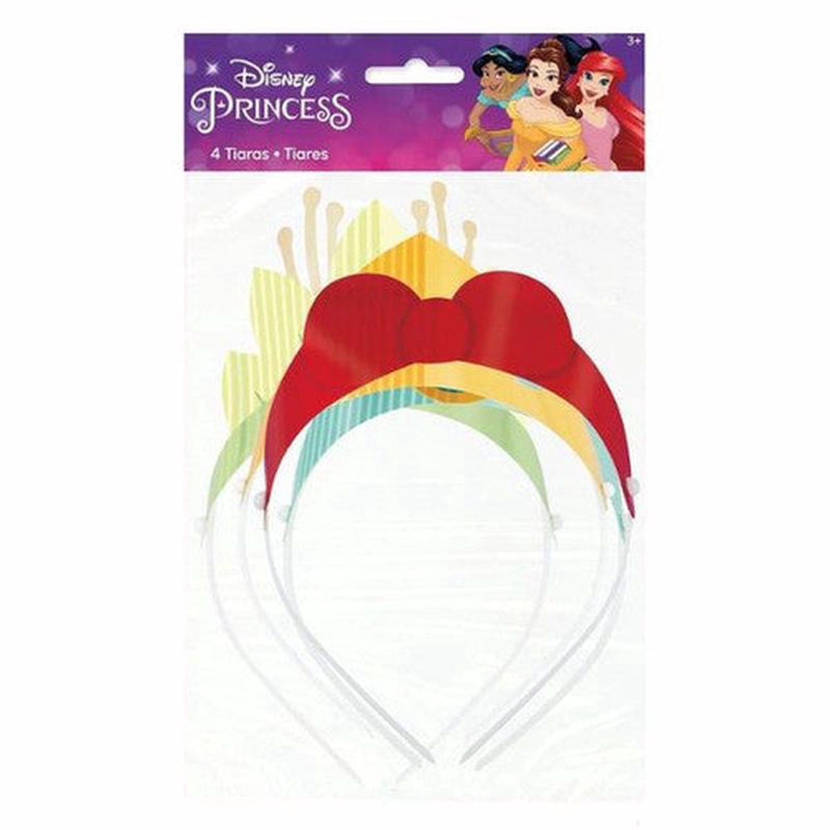 Disney Princess Tiaras 4pcs