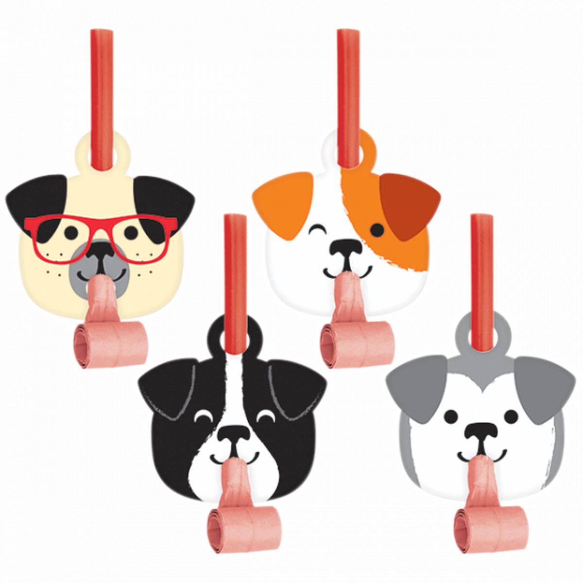 Dog Party Blowouts 8 pk