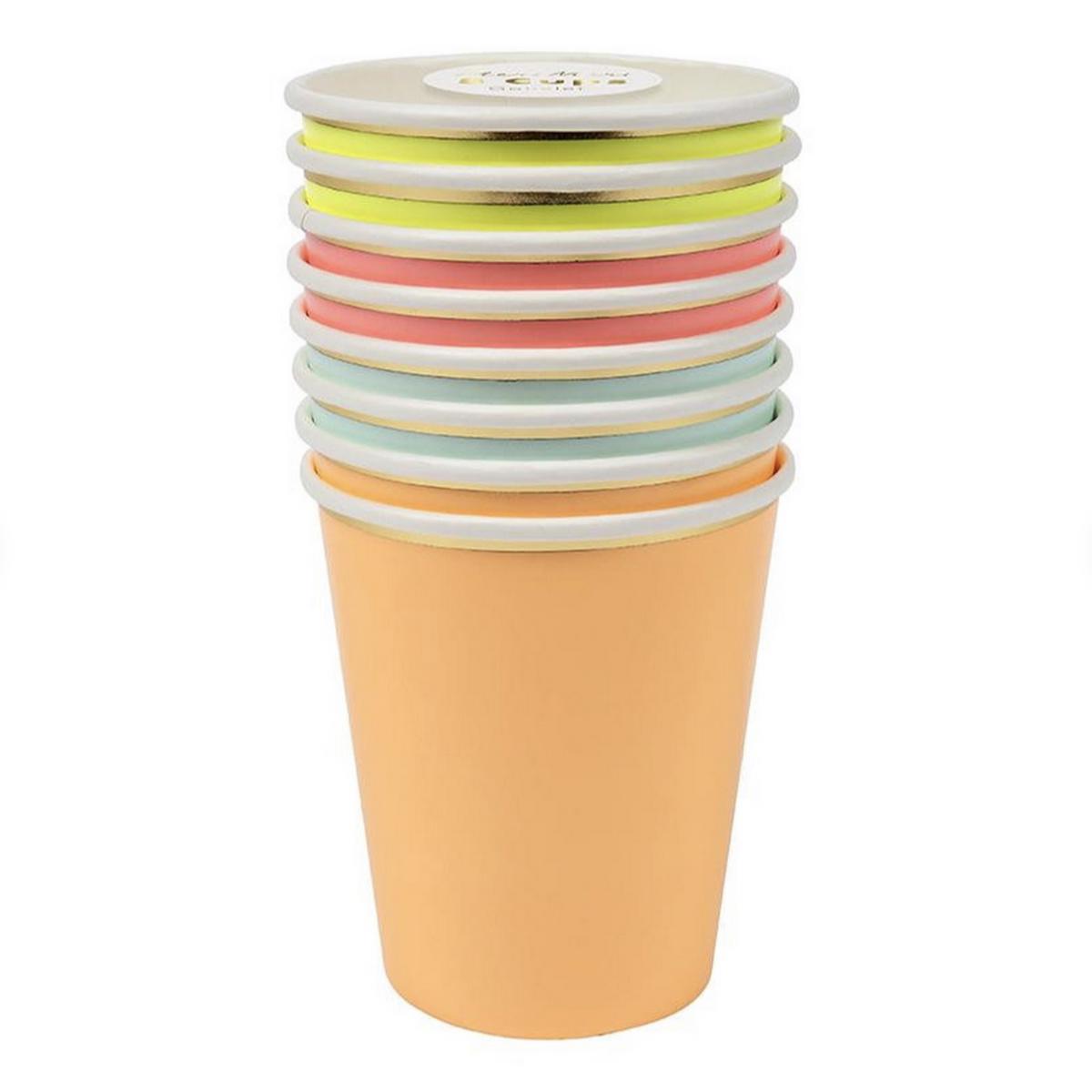 Neon Party Cups (8pk)