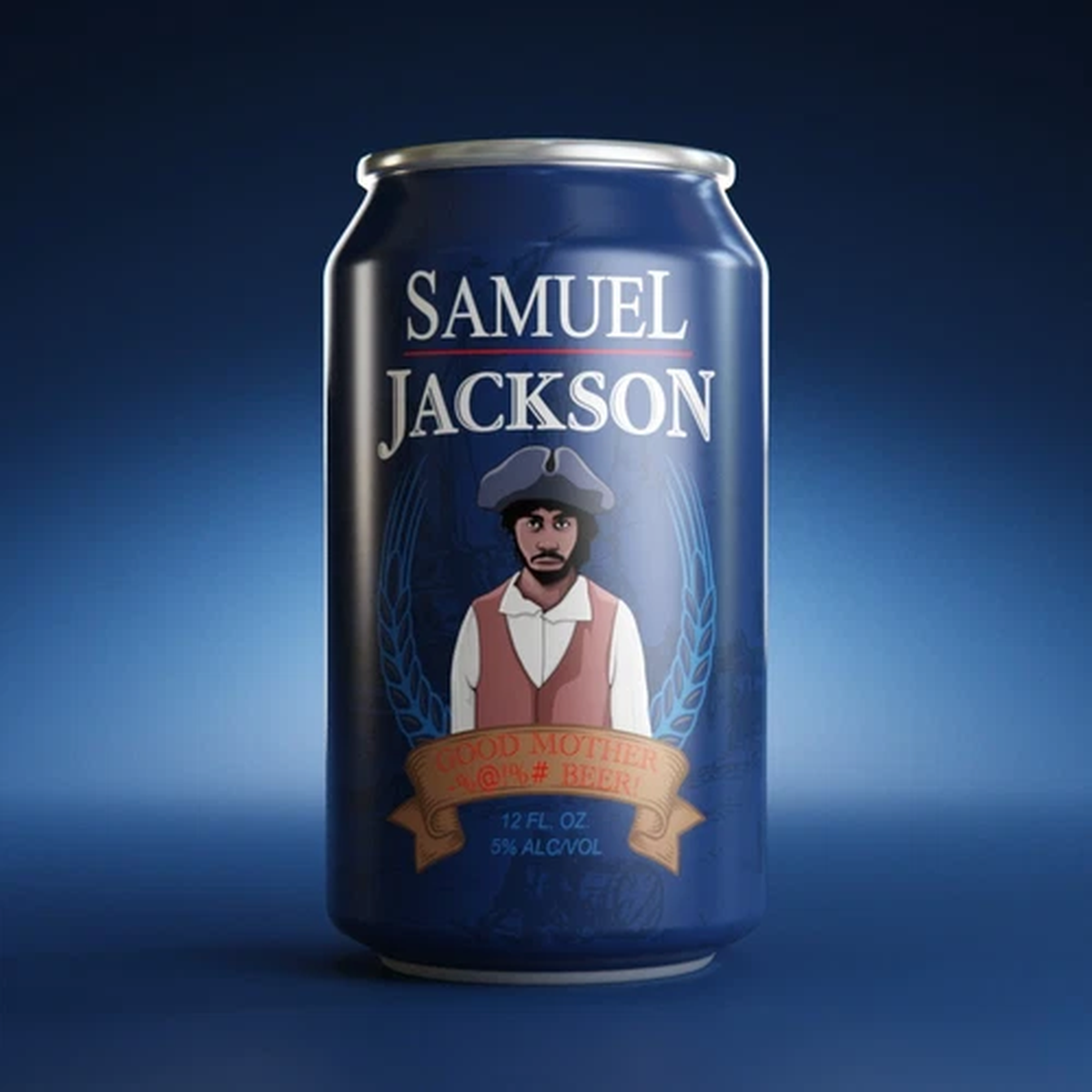 Samuel Jackson Beer Heat Shrink Wrap Sleeves(Qty 40) for Disguising a Can