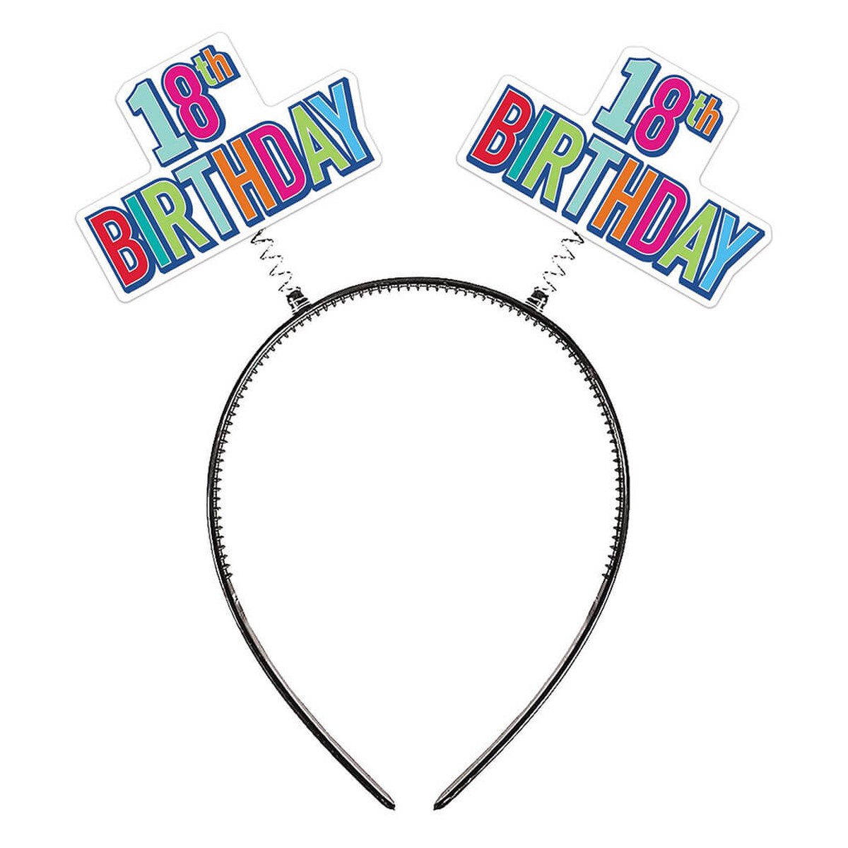 18th Birthday Boppers Multicolor