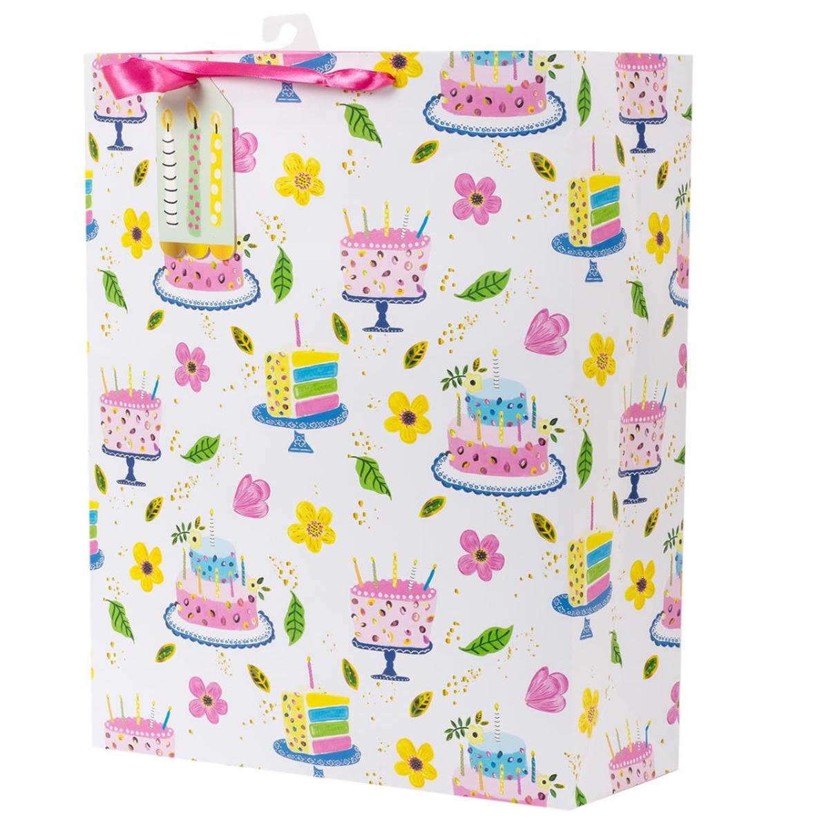 Gift Bag: Paper Trendz Jumbo Bday Cakes