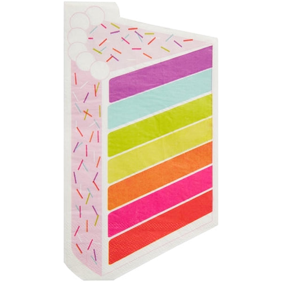 Birthday Cake Guest/Dinner Napkin | 16ct