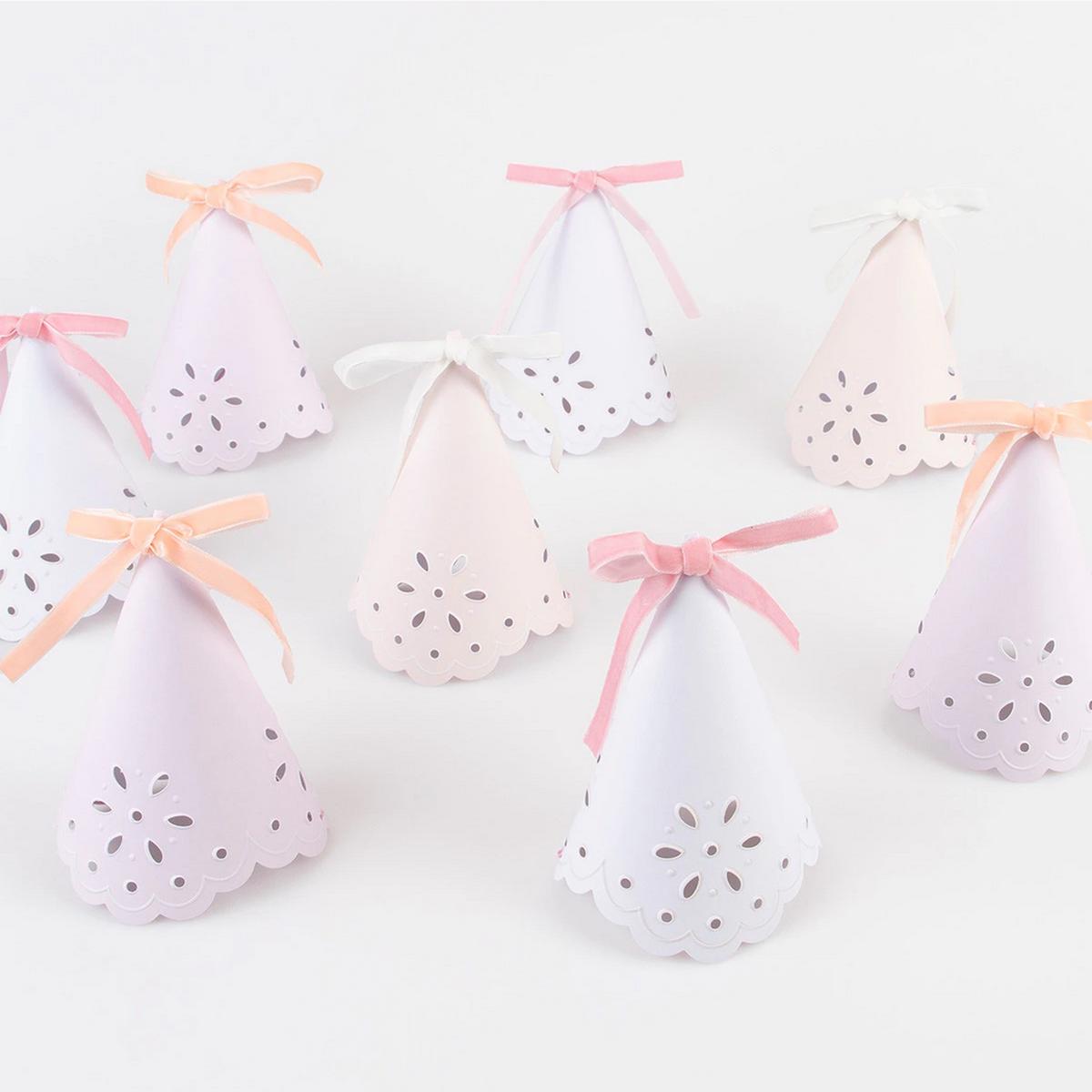 Broderie Anglaise Lace Party Hats