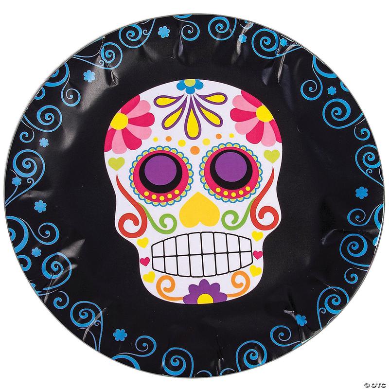 Day Of The Dead Plates |