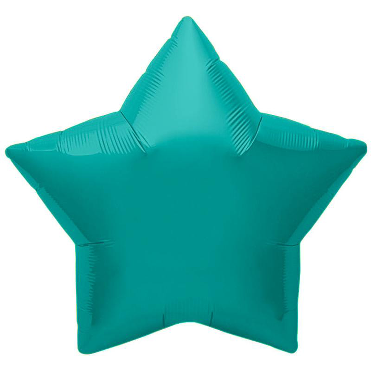 228243 Northstar Brand Teal Star Foil Balloon