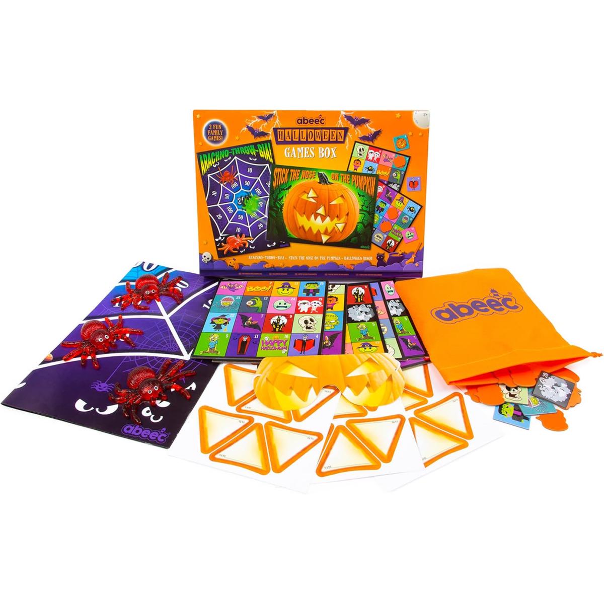 Abeec Halloween Games For Kids Parties 3-in-1 Party Games