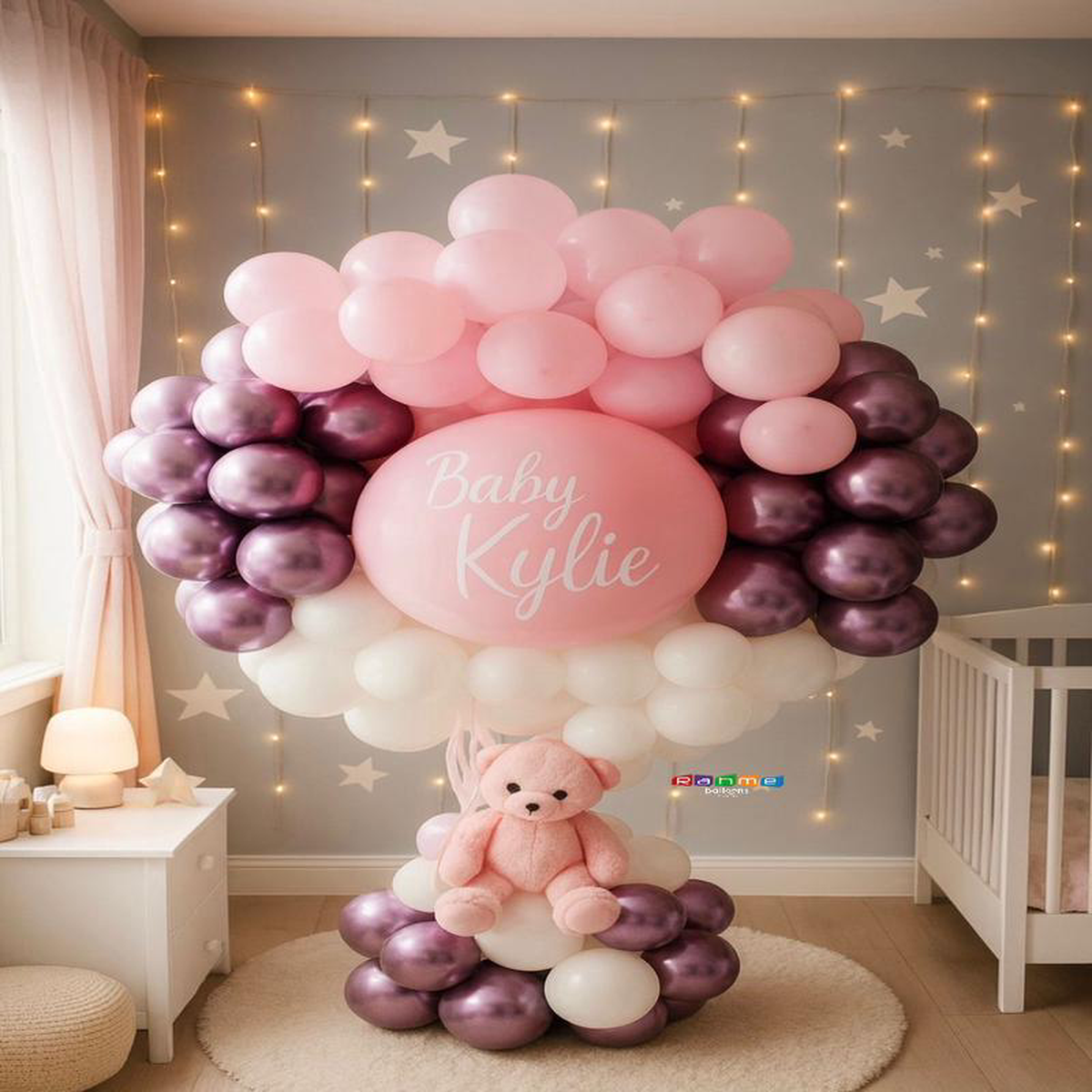 Baby Girl Arrangement 12G13