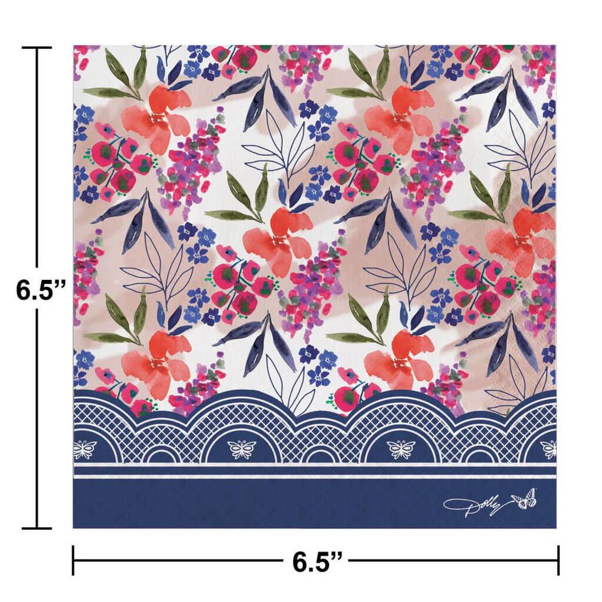 Celebrate Floral Luncheon Napkin 2ply 16ct