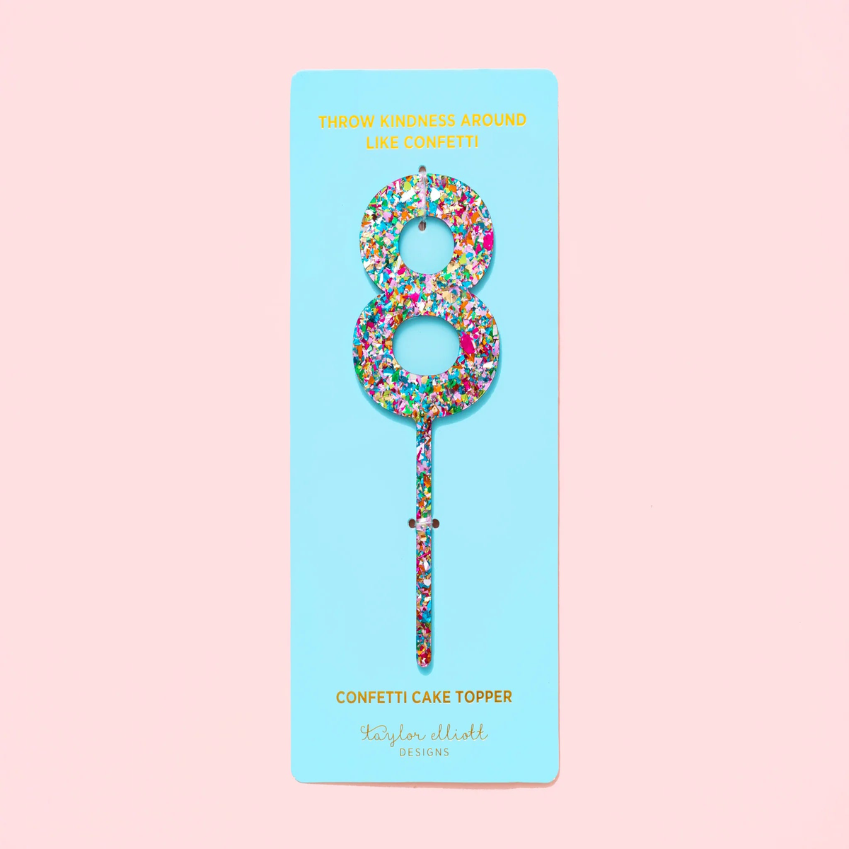 Confetti Cake Topper | 8