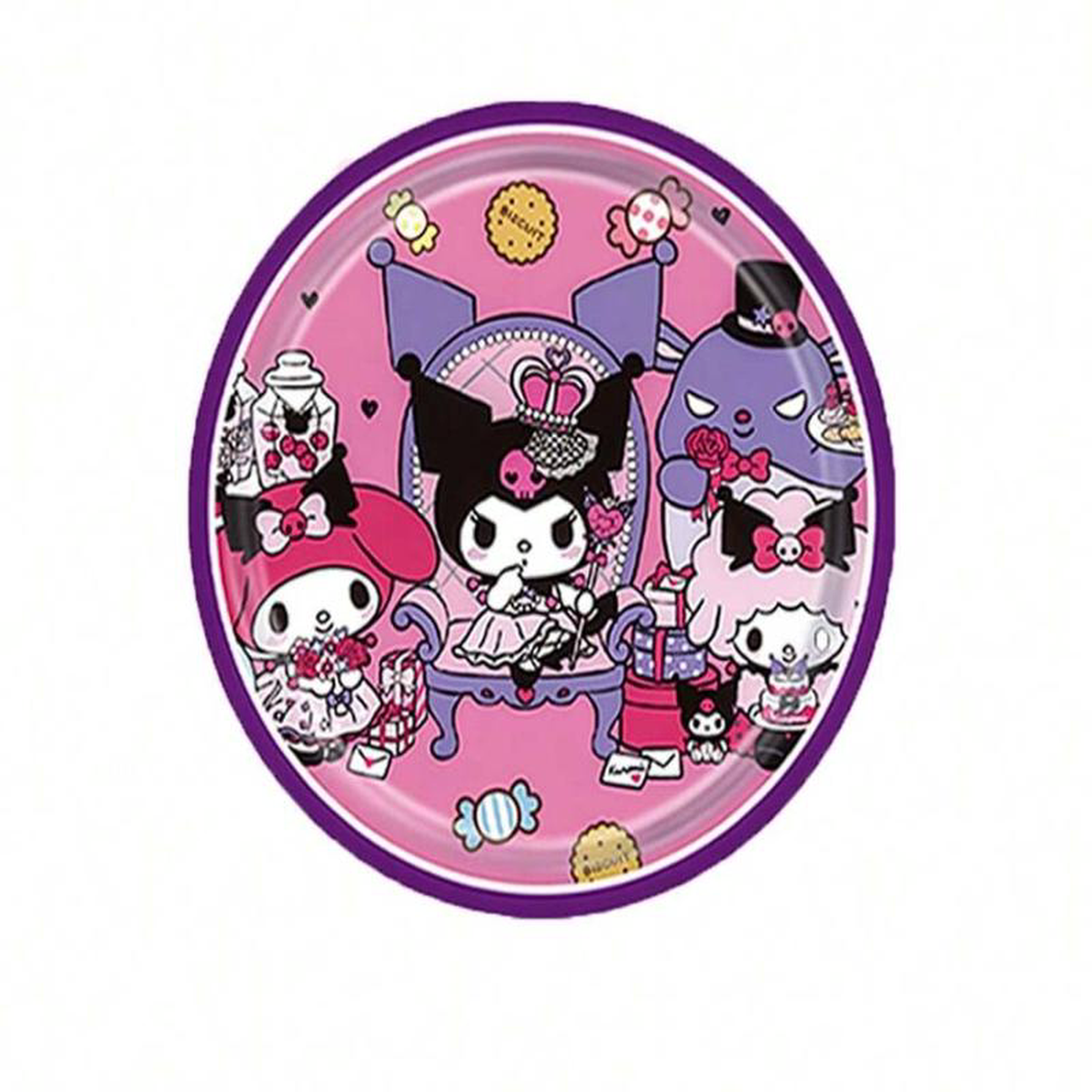 Kuromi Trono Platos 78243 (x24u)