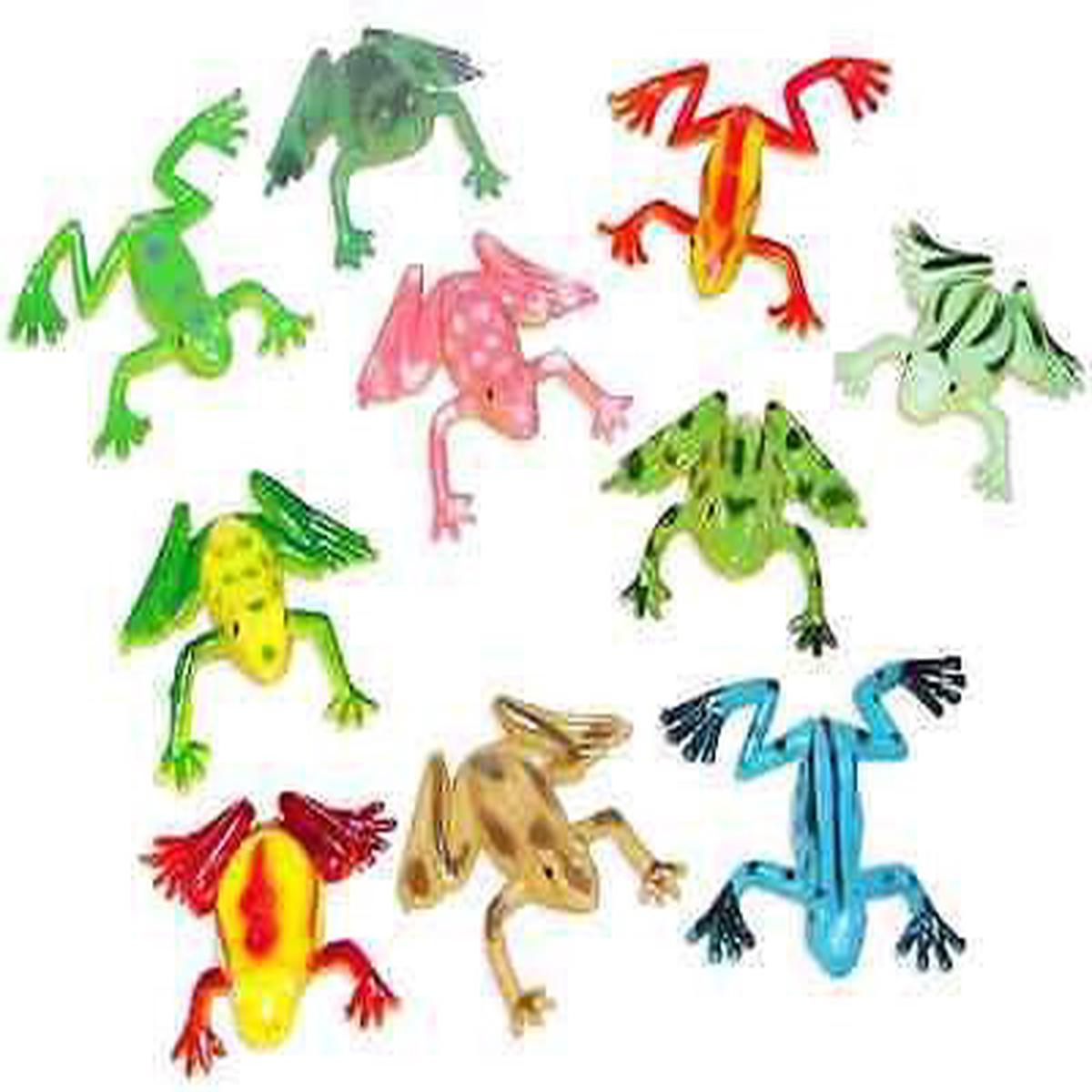 Mini Vinyl Frogs | 72ct
