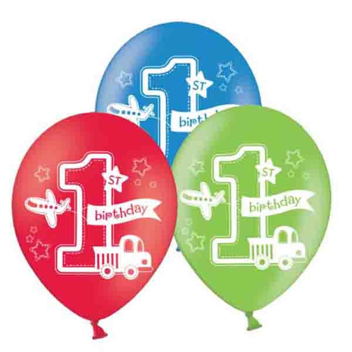 6 Latex Balloons