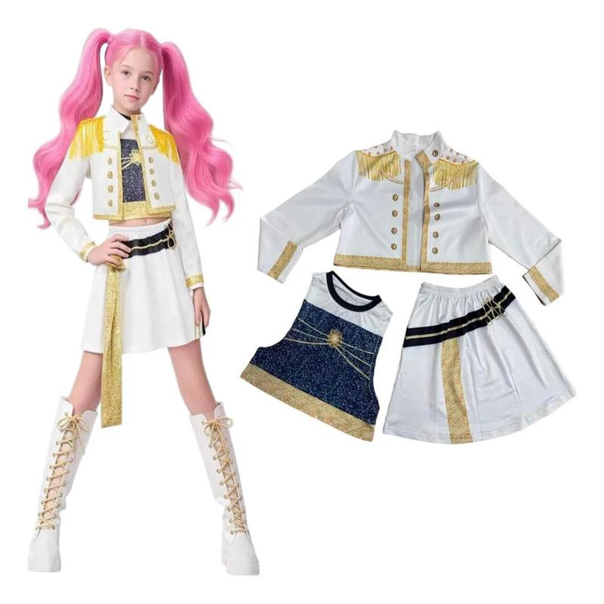 Disfraz Kpop Demon Hunters 8211 Chaqueta Blanca