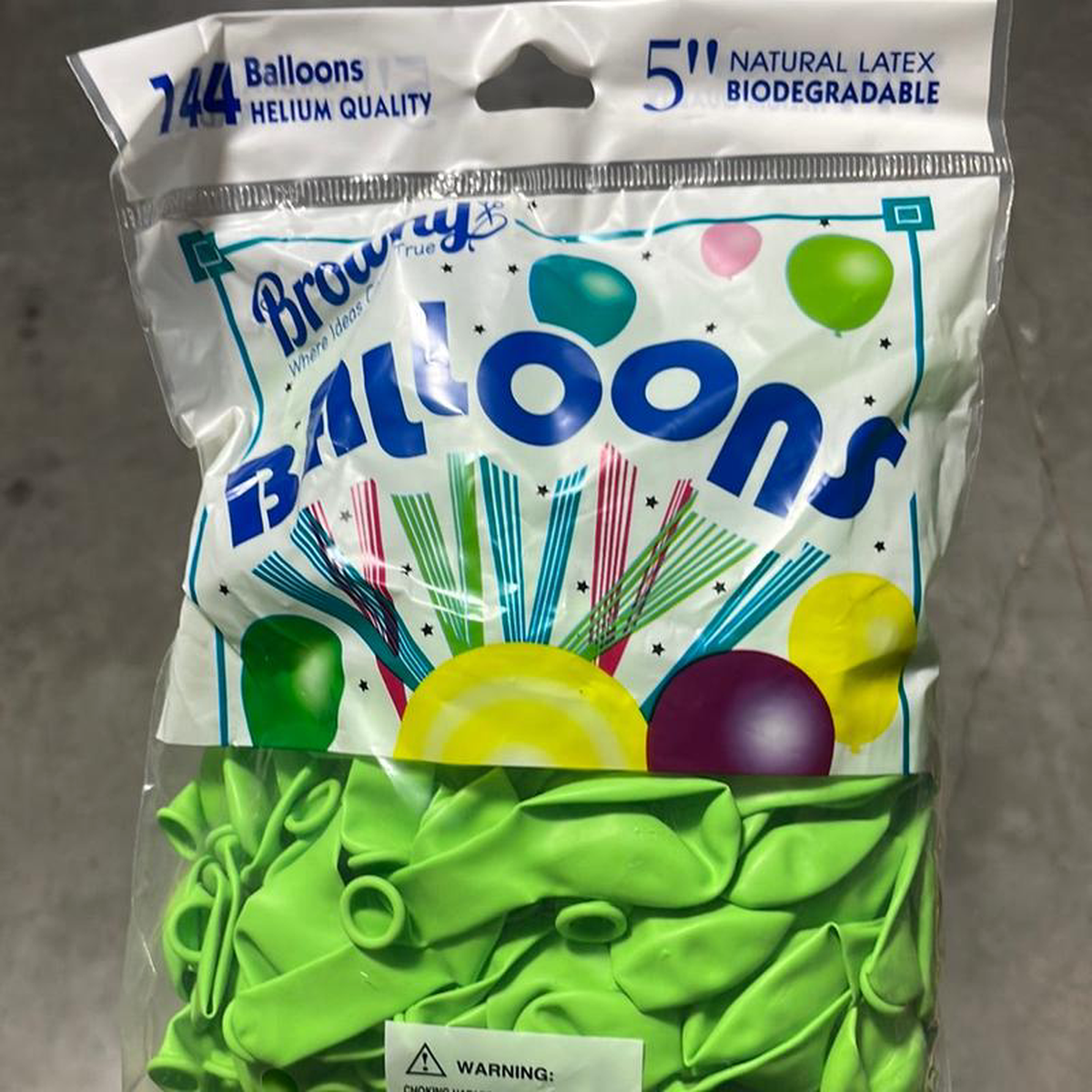 Globos 5 144pcs 8211 Fruit Green